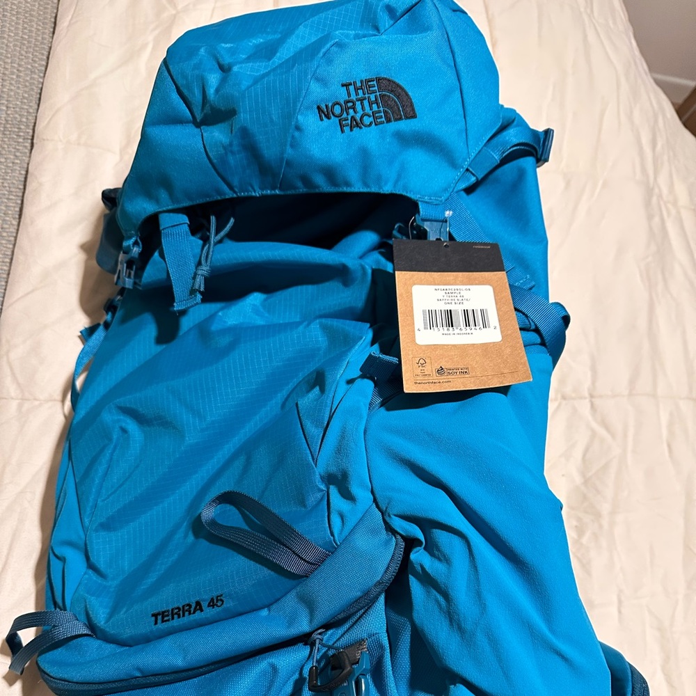 North Face Backpacking pack -new